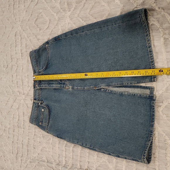 Derek Lam Medium Wash Casual Midi Skirt Size 28! - Picture 12 of 13